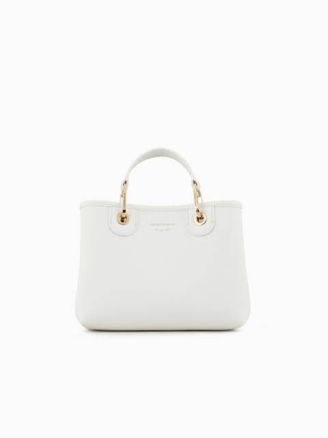 EMPORIO ARMANI Small MyEA shopper bag with deer print