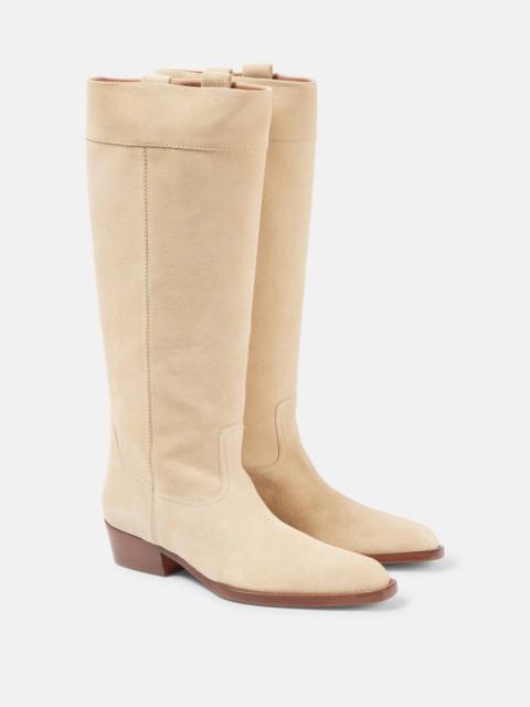 PARIS TEXAS Helena 35 suede cowboy boots