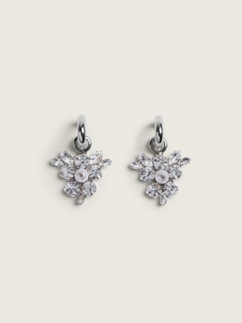 Simone Rocha Frond Hoop Earrings