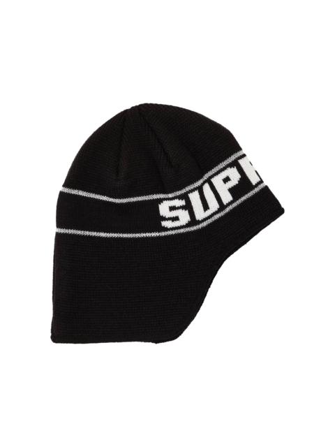Supreme 대 Earflap Beanie '블랙 이름 *