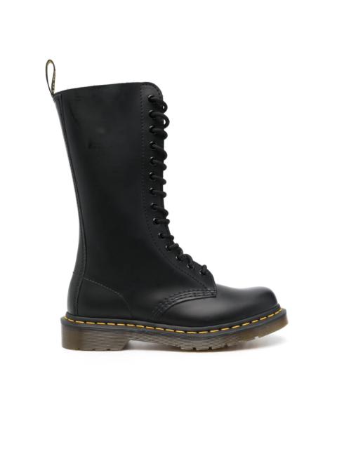 Dr. Martens 1914 smooth leather high boots
