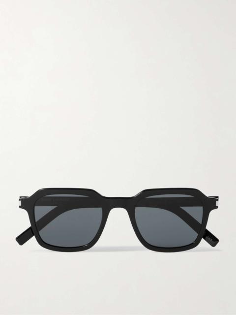 Square-Frame Recycled-Acetate Sunglasses