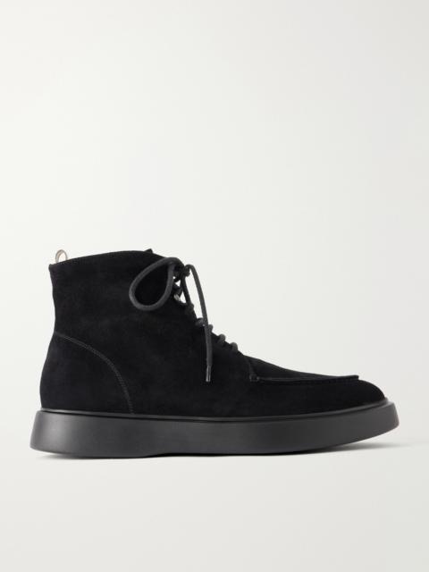 OFFICINE CREATIVE Frame 004 Suede Lace-Up Boots