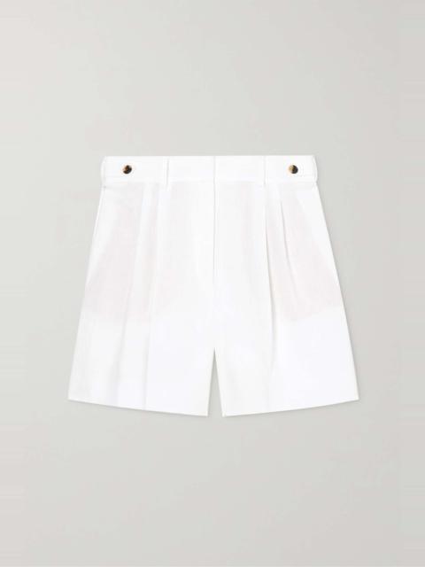 Loro Piana Antigua linen shorts