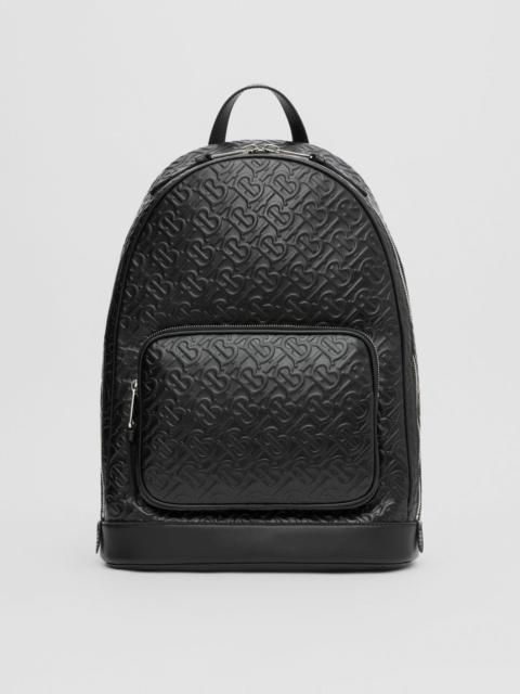 Burberry Monogram Leather Backpack