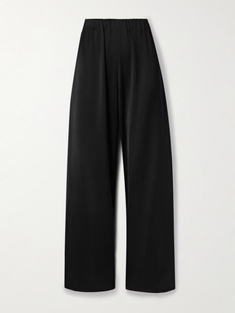 FFORME Dayne Sateen Wide-leg Pants