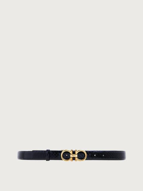 FERRAGAMO ADJUSTABLE GANCINI BELT