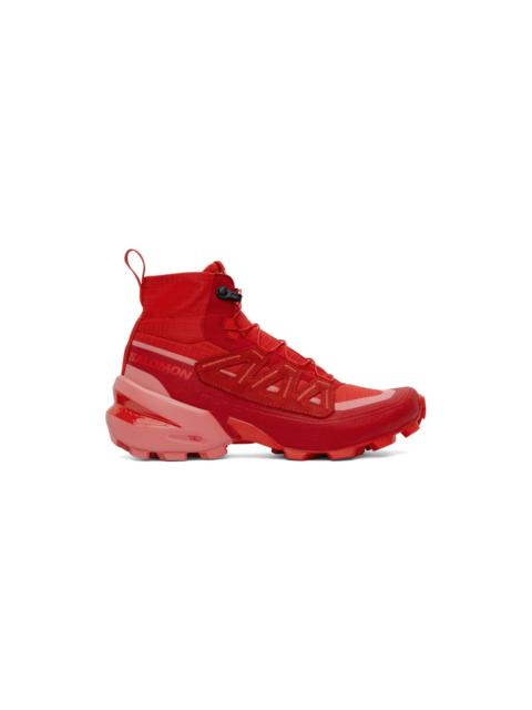 MM6 Maison Margiela Red Salomon Edition Cross Hike Sneakers