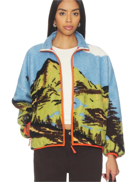 THE GREAT. The Plush Terrain Full-zip