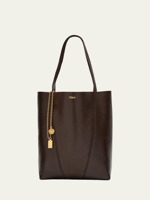 Chloé Spin Medium Tote Bag in Leather