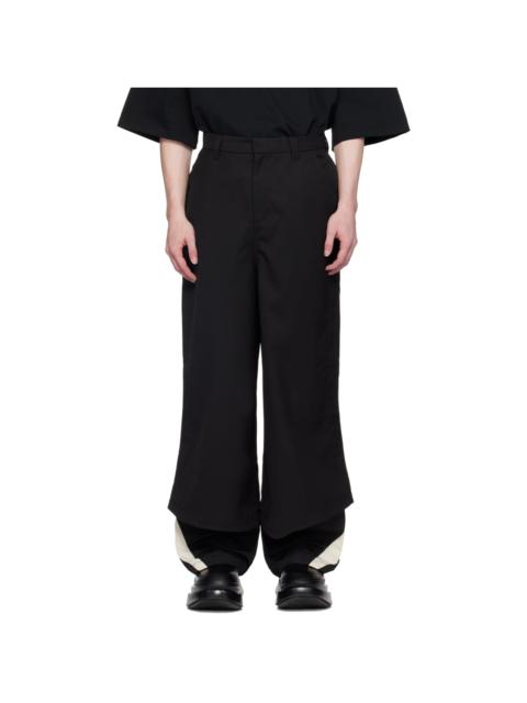 NAMESAKE Black Prince Formal Track Pants