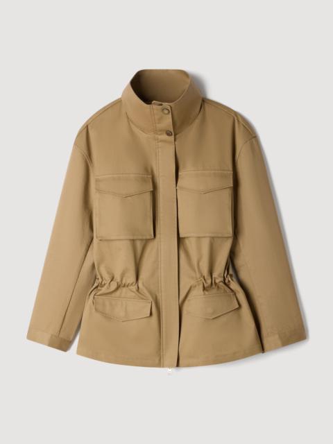 Sandro JACKET WITH ADJUSTABLE WAIST
