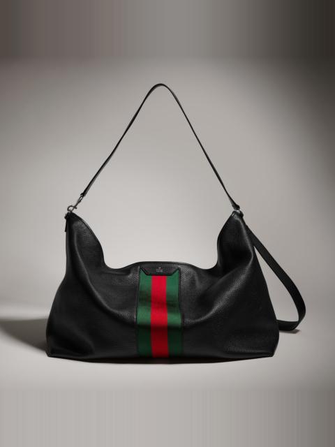 GUCCI Web Trademark large duffle bag