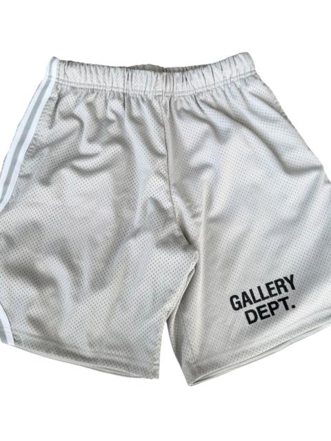 GALLERY DEPT. Logo Venice Court Shorts "Grey & White" GD417