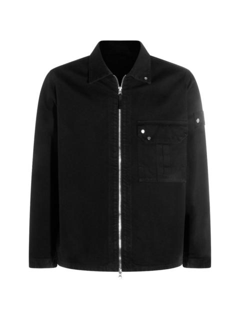 zipped front-pocket jacket