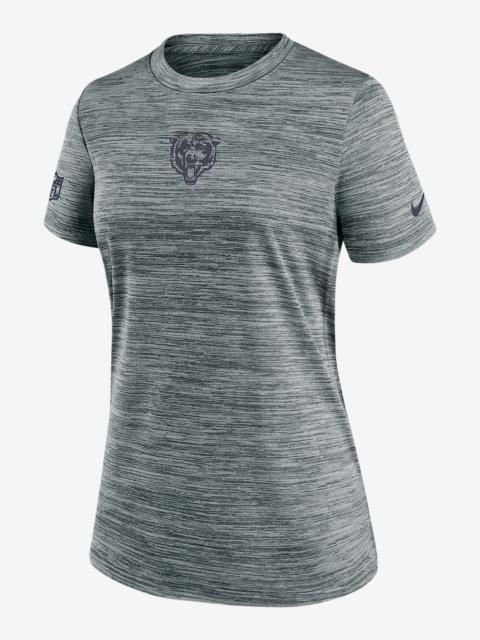 Nike Chicago Bears Sideline Team Issue Velocity Women's Nike Dri-FIT NFL T-Shirt