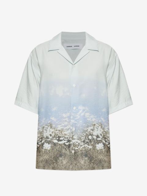 SAMSØE SAMSØE Saayo floral-print short-sleeve shirt