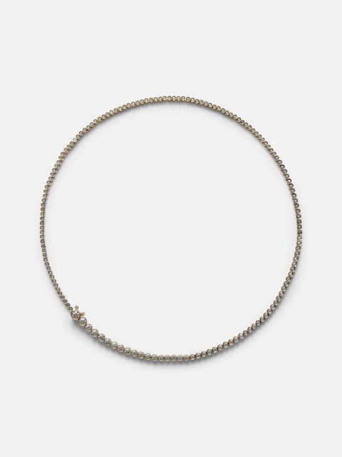 SOPHIE BILLE BRAHE Collier De Tennis 18kt gold necklace with diamonds