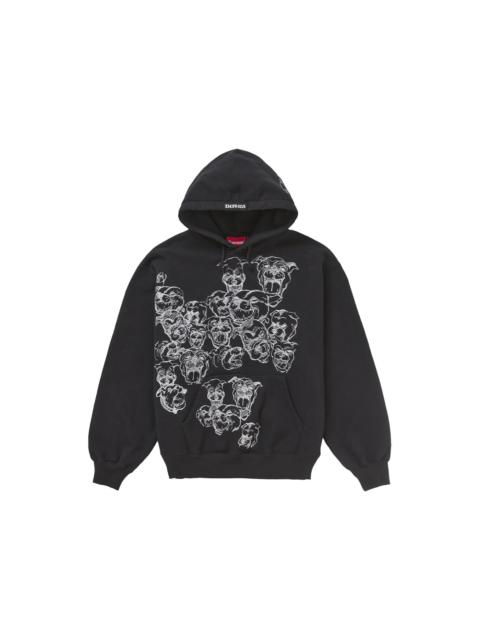 Supreme Supreme Wu-Tang Clan Hooded Sweatshirt Black | REVERSIBLE