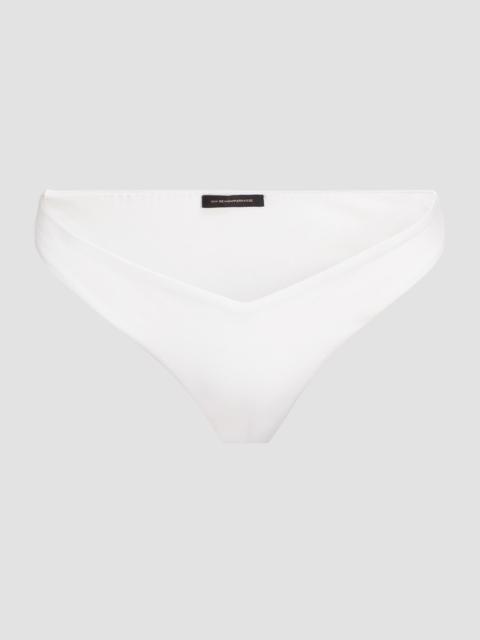 KIKI DE MONTPARNASSE Women's Coeur Cheeky Bikini Bottom - Ivory