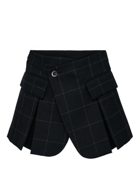 Windowpane Shorts