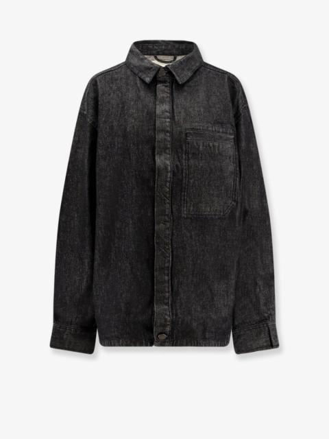 Herculean Black Denim Shirt/Jacket