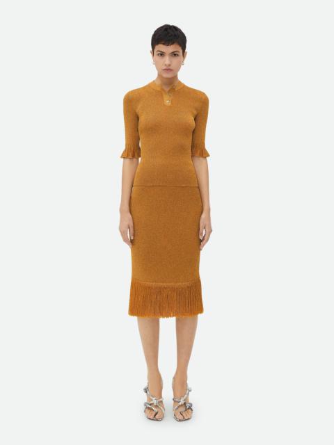 Bottega Veneta Lurex Ribbed Jumper