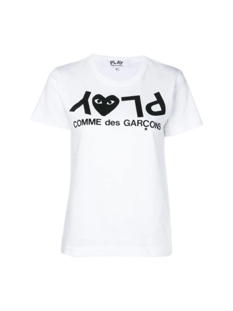 Comme des Garçons PLAY logo print T-shirt