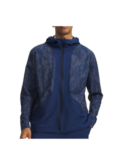 Under Armour Under Armour UA Unstoppable Woven Jacket Asia Sizing 'Blackout Navy Downpour Gray Black' 6014621-997