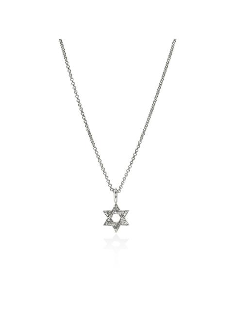JOHN HARDY JH Essential Star of David Necklace, Sterling Silver