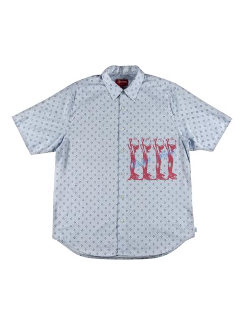 Supreme Supreme x Butthole Surfers Short-Sleeve Shirt 'Light Blue'