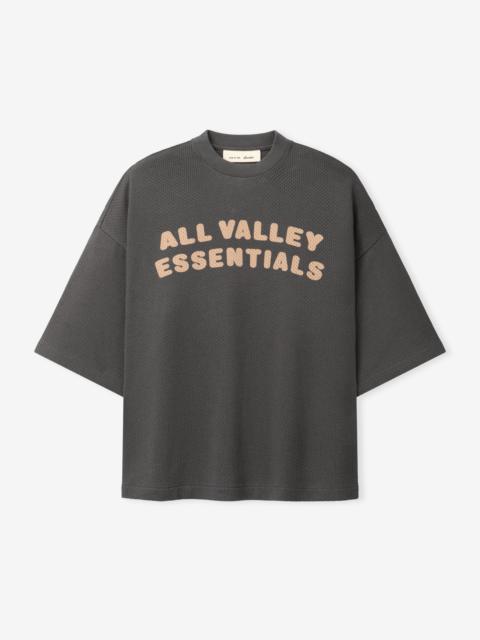 ESSENTIALS Womens Sport Mesh Merch Tee