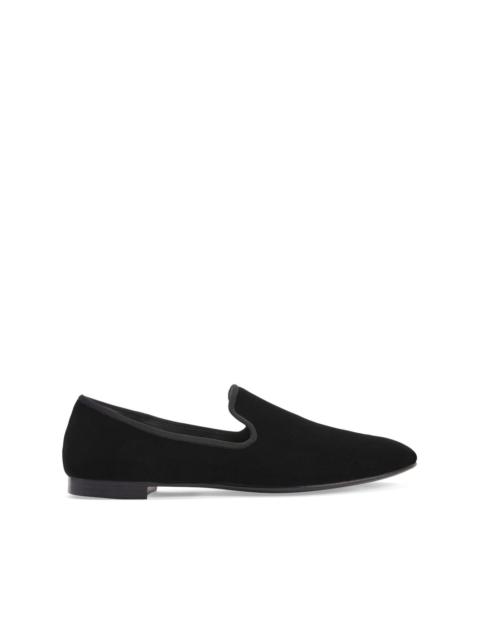 Giuseppe Zanotti Seymour velvet loafers