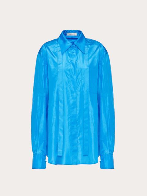 Valentino WASHED TAFFETA SHIRT
