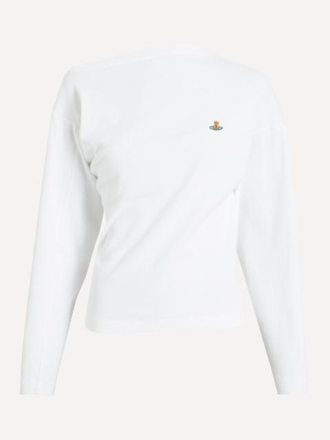 Vivienne Westwood Hebo Draped Long-Sleeve Top