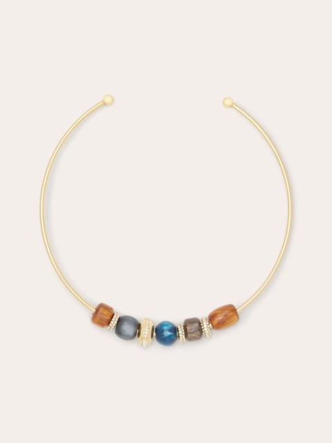 RAMY BROOK Maya Beaded Collar Necklace