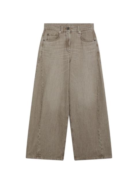 Brunello Cucinelli wide-leg jeans