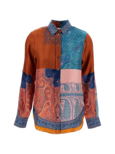 Pierre-Louis Mascia printed buttoned shirt