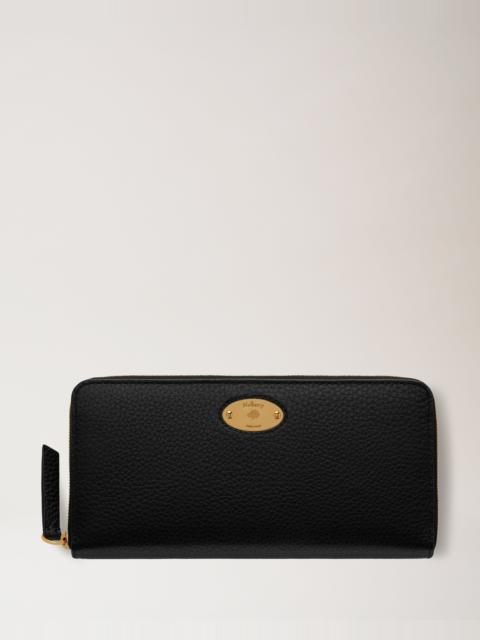 Mulberry Plaque 8 Credit Card Zip Purse
Black Small Classic Grain