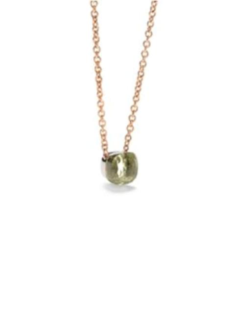 Pomellato Nudo 18K Rose Gold Prasiolite Pendant Necklace
