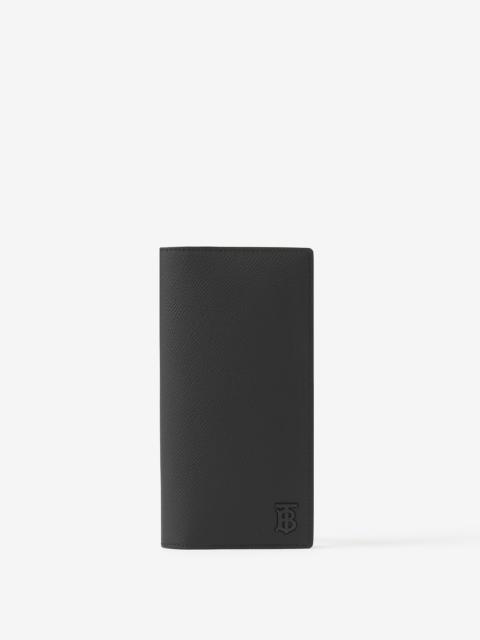 Burberry Grainy Leather TB Continental Wallet