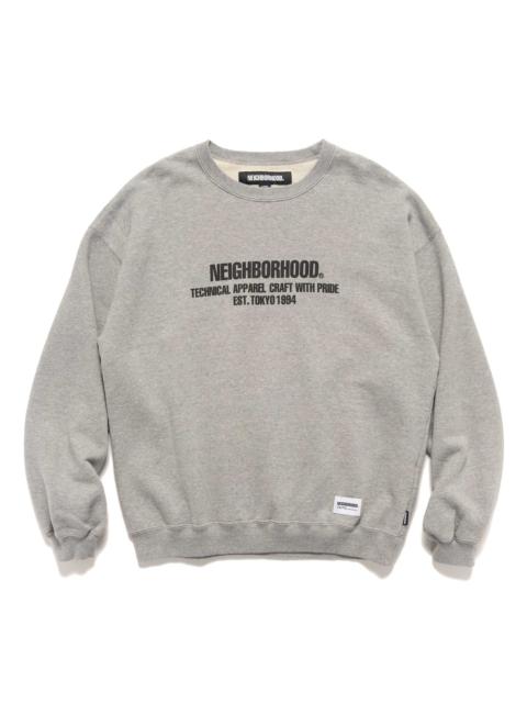 NEIGHBORHOOD Classic Sweatshirt LS Grey