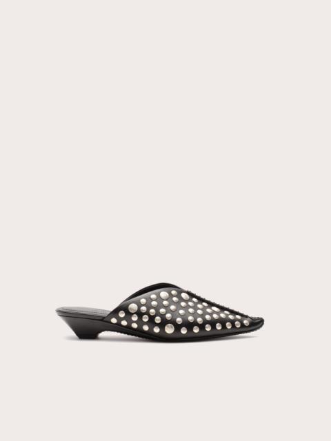 Cult Gaia THE JASMIN STUDDED BABOUCHE MULE