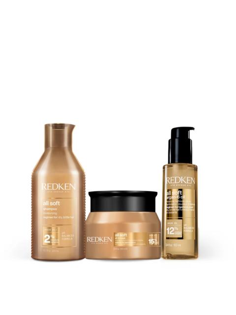 Redken All Soft Deep Moisture Trio
