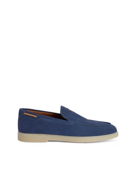 The Maui suede loafers