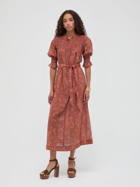 Hill House Home The Zinnia Maxi Dress - Cypress Paisley