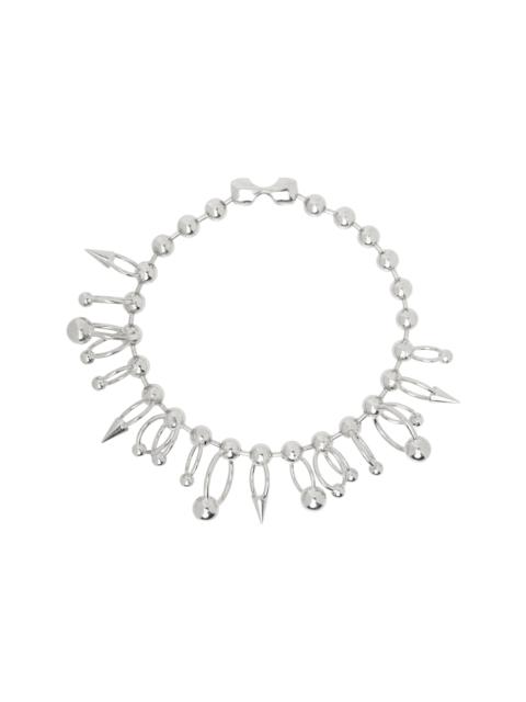 Jean Paul Gaultier Silver 'The Ball' Necklace