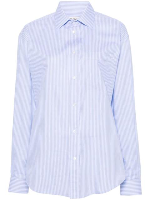 DARKPARK Anne striped cotton shirt