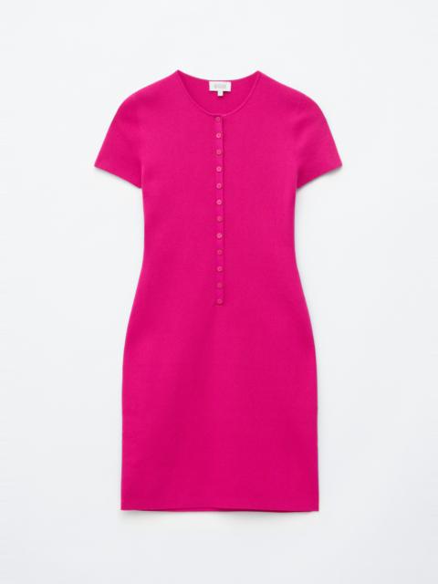& Other Stories Button Placket Knit Dress