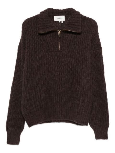 ba&sh Beltane zip sweater
